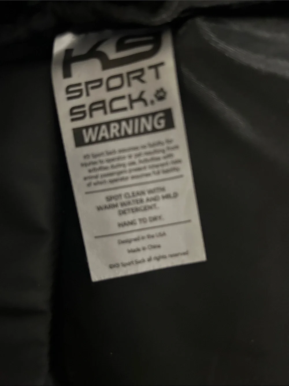 K9 Sport Sack k9 sport